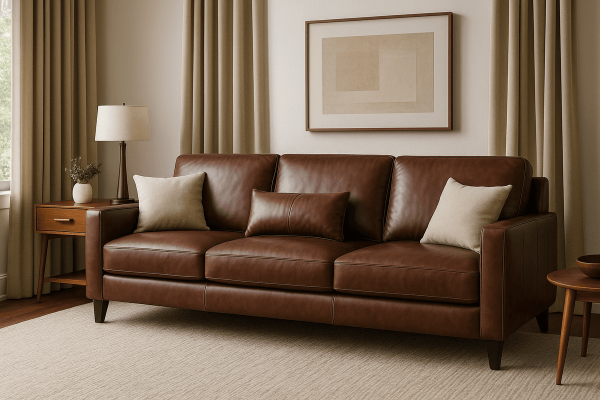 Leather Sofa Set in India Leather Sofa Set in India