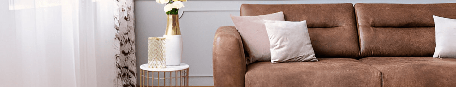 UrbanLuxe Contemporary L Shape Sofa Set