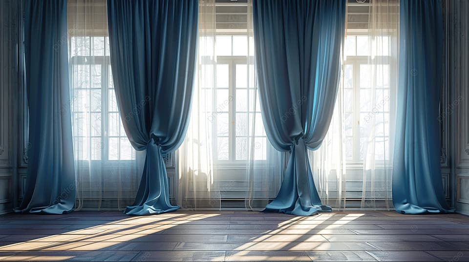 VividAura Printed Curtains