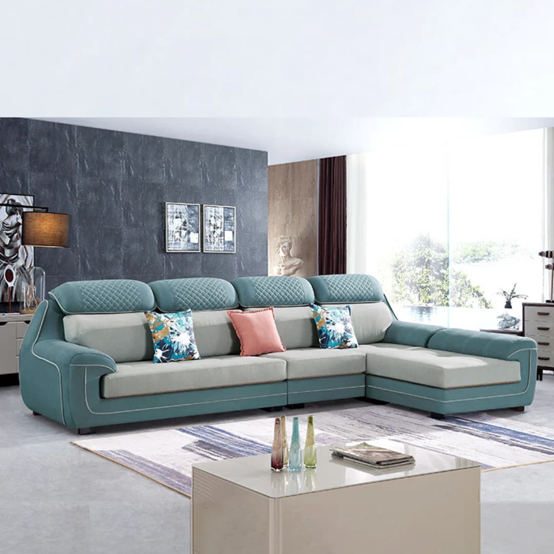 Comfortique Deluxe Fabric Sofa Set Comfortique Deluxe Fabric Sofa Set