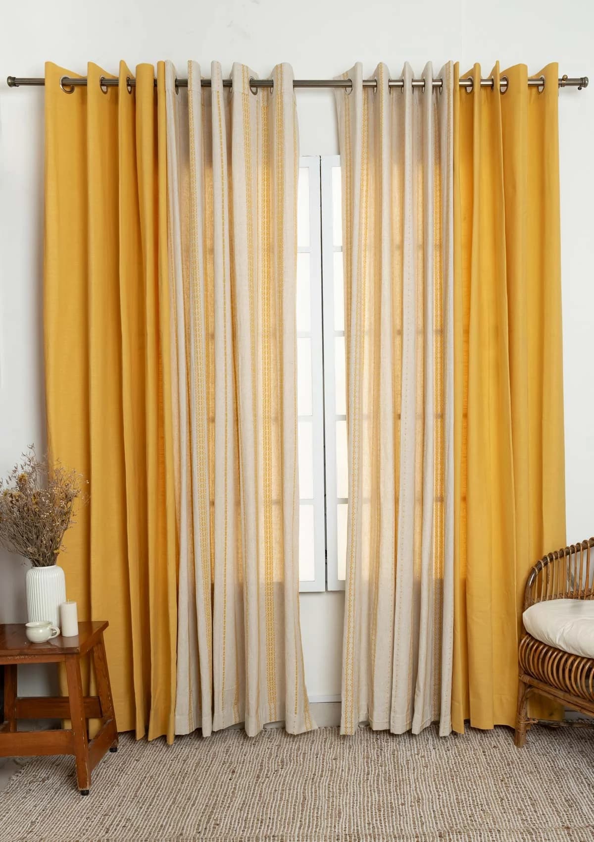 Elegant Weave Premium Window Curtains Elegant Weave Premium Window Curtains