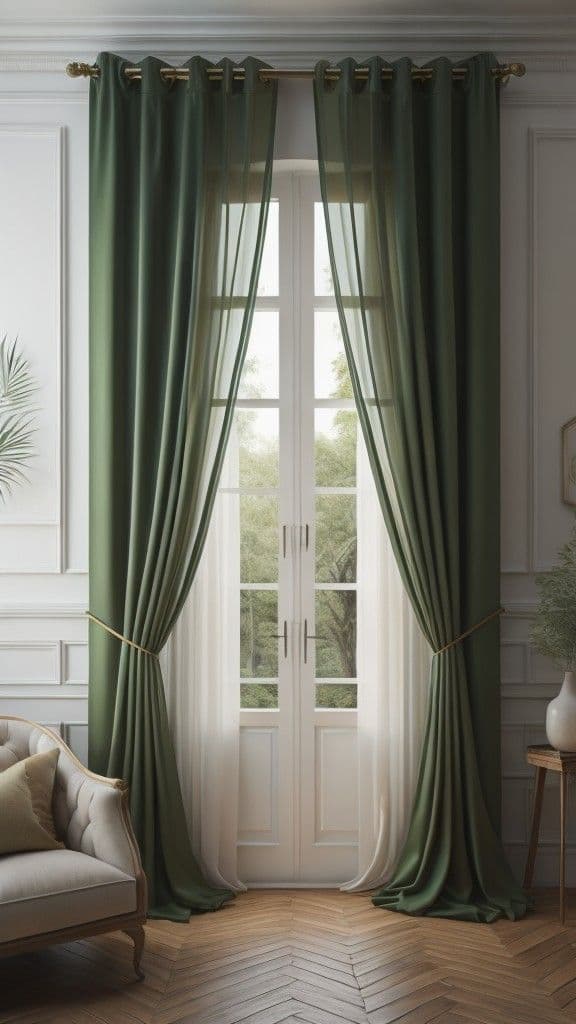 Velora Classic Door Curtains Velora Classic Door Curtains