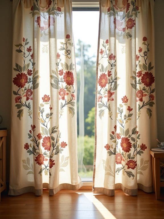 ColorBloom Printed Curtains ColorBloom Printed Curtains